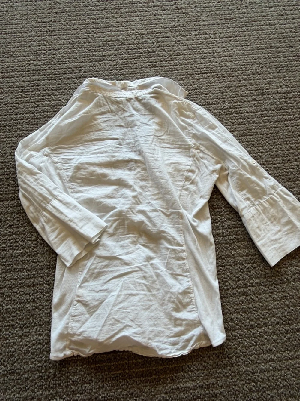 James Perse White Button-front Shirt - Lightweight Cotton - 3 - Picture 5 of 5